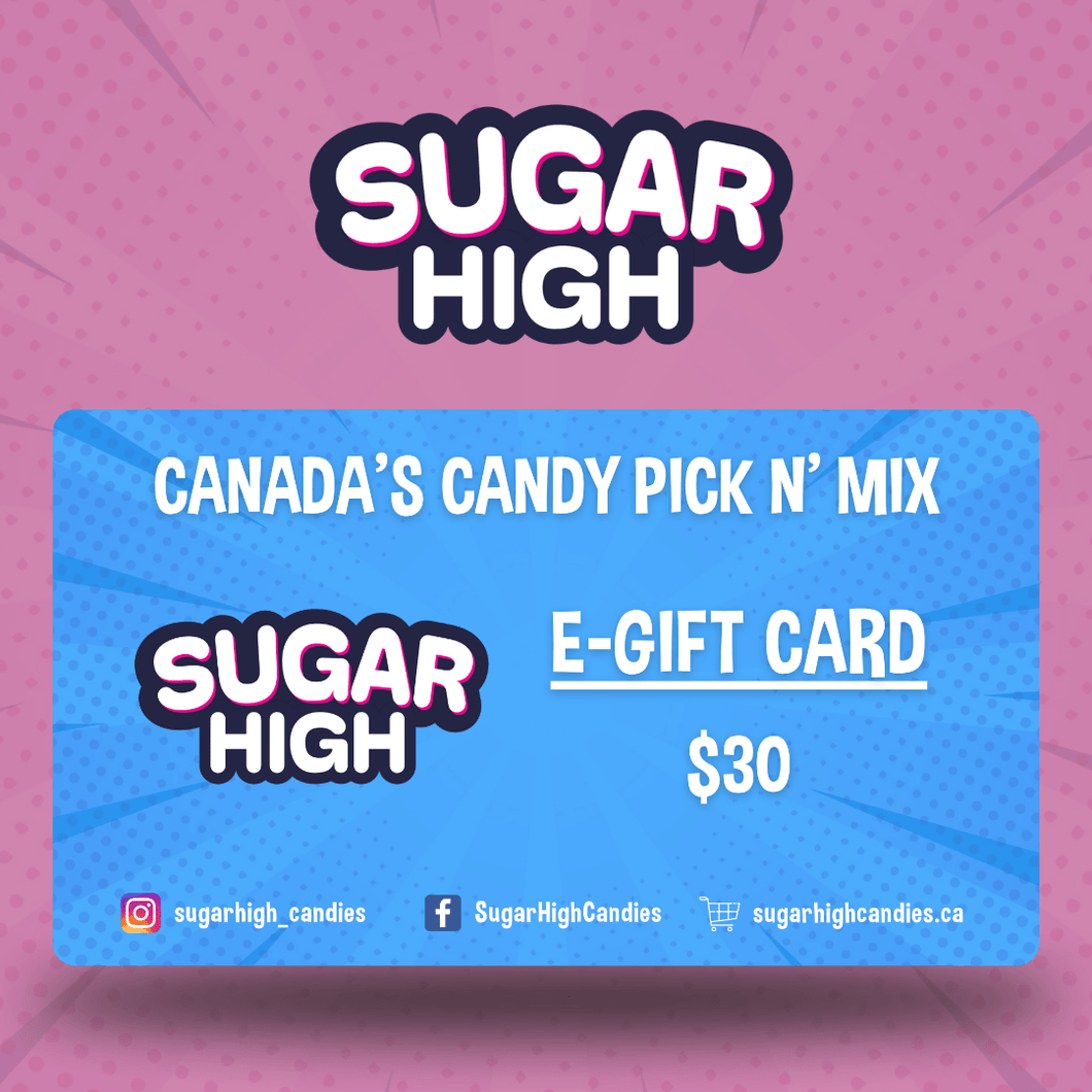 Sugar High Gift Card $30